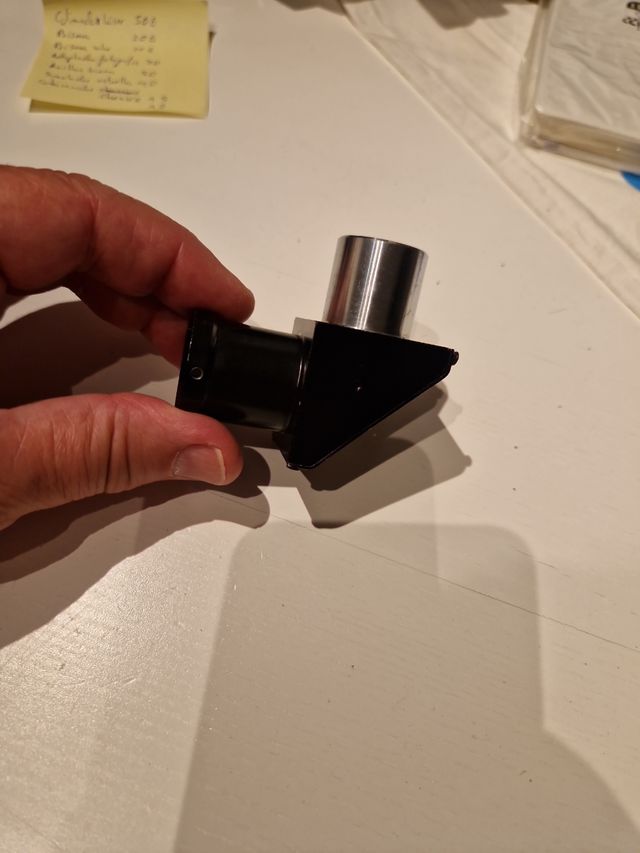 Prisma solar 0.9" telescopios