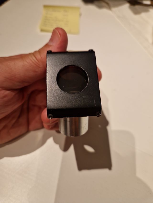 Prisma solar 0.9" telescopios