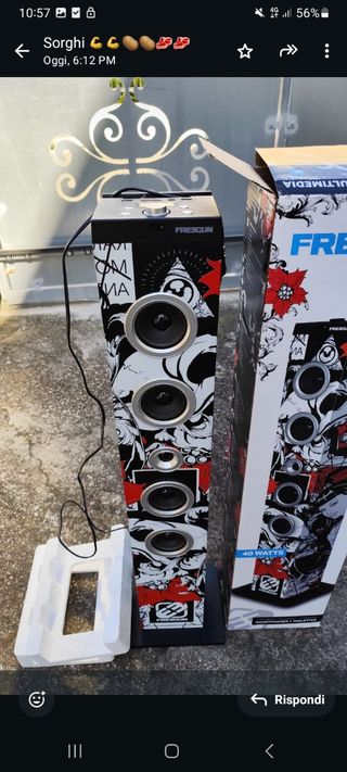 Freegun Tower Speaker - 40W