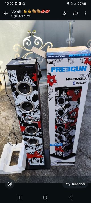 Freegun Tower Speaker - 40W