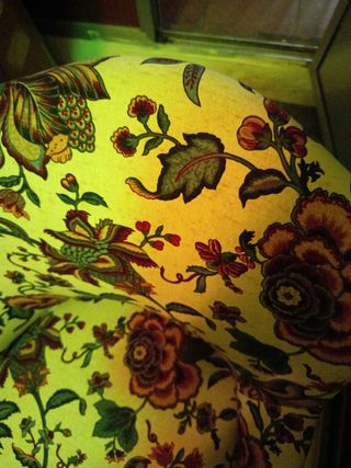 Butaca vintage floral