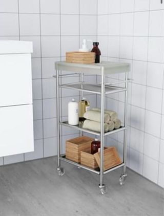 Carro Ikea Grundtal metálico