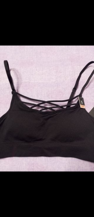 Sujetador deportivo Etam negro - talla S