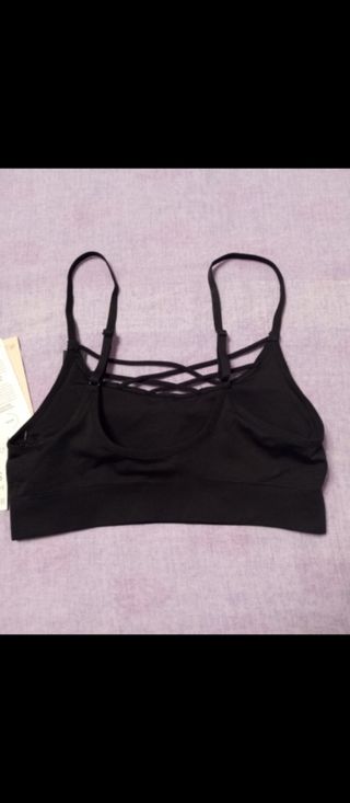 Sujetador deportivo Etam negro - talla S