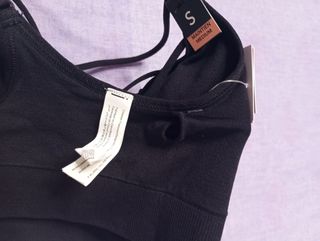 Sujetador deportivo Etam negro - talla S