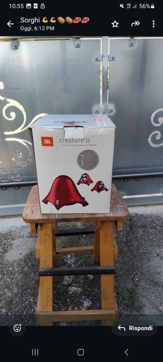 JBL Creature II - casse 2.1 rosse