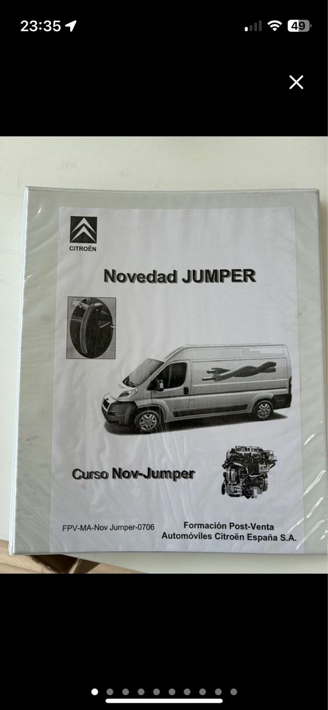 libro oficial taller de la citroen jumper 3