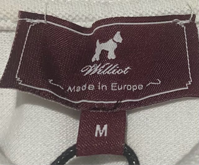 Polo Williot blanco talla M