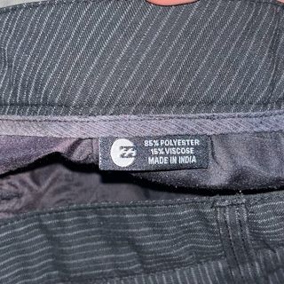 Bermuda BILLABONG W32 IT42 jorts loose y2k righe