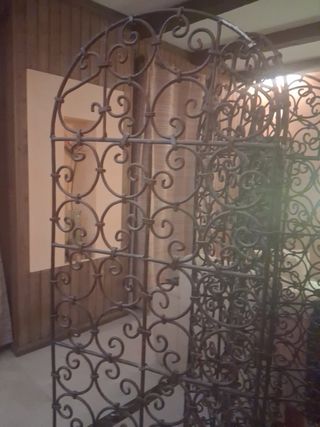 Separador ambiente hierro rústico