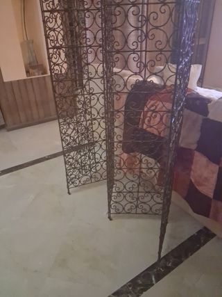 Separador ambiente hierro rústico