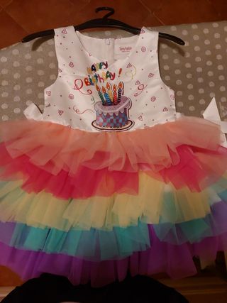 Vestito bimba 4 anni Compleanno