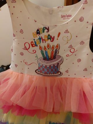 Vestito bimba 4 anni Compleanno