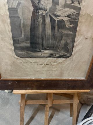 Cuadros religiosos antiguos , a 10€ cada uno .