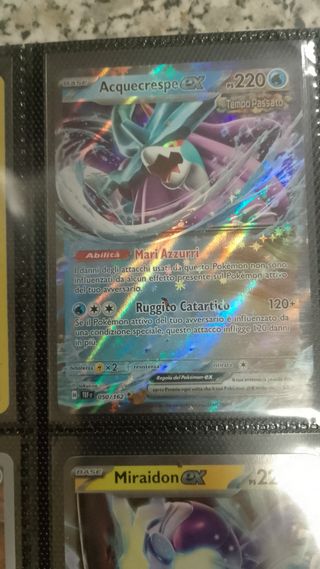 Carta Pokémon Acquecrespe EX - 050/162