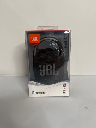 Altavoz Negro JBL Clip 4 NUEVO