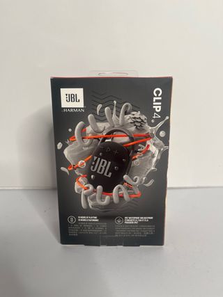 Altavoz Negro JBL Clip 4 NUEVO
