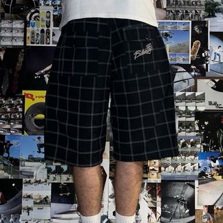 Bermuda BILLABONG W36 IT44 loose fit quadri y2k 