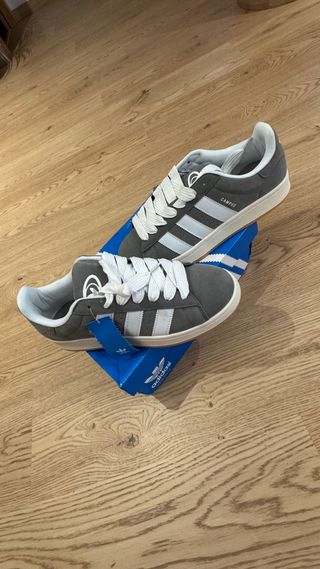 Zapatillas Adidas Campus Gris