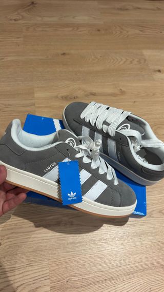 Zapatillas Adidas Campus Gris