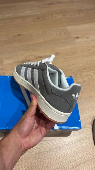Zapatillas Adidas Campus Gris
