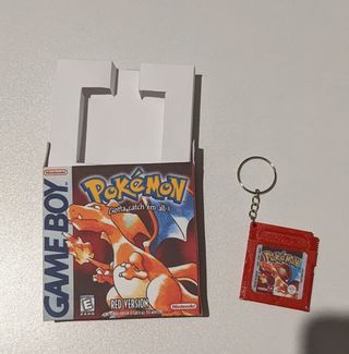 Portachiavi Game Boy Pokemon Rosso