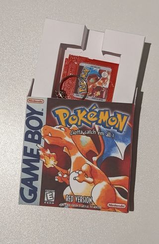 Portachiavi Game Boy Pokemon Rosso