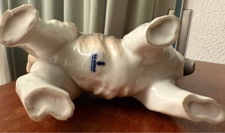 Perro Lladró: Figura porcelana