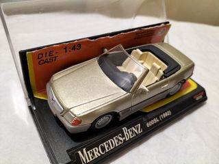 Mercedes-Benz 600SL (1992) 1:43 no Bburago diecast