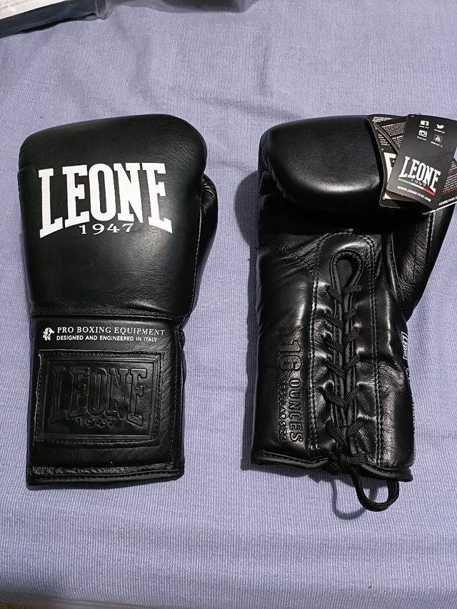 Guantes boxeo Leone 16oz