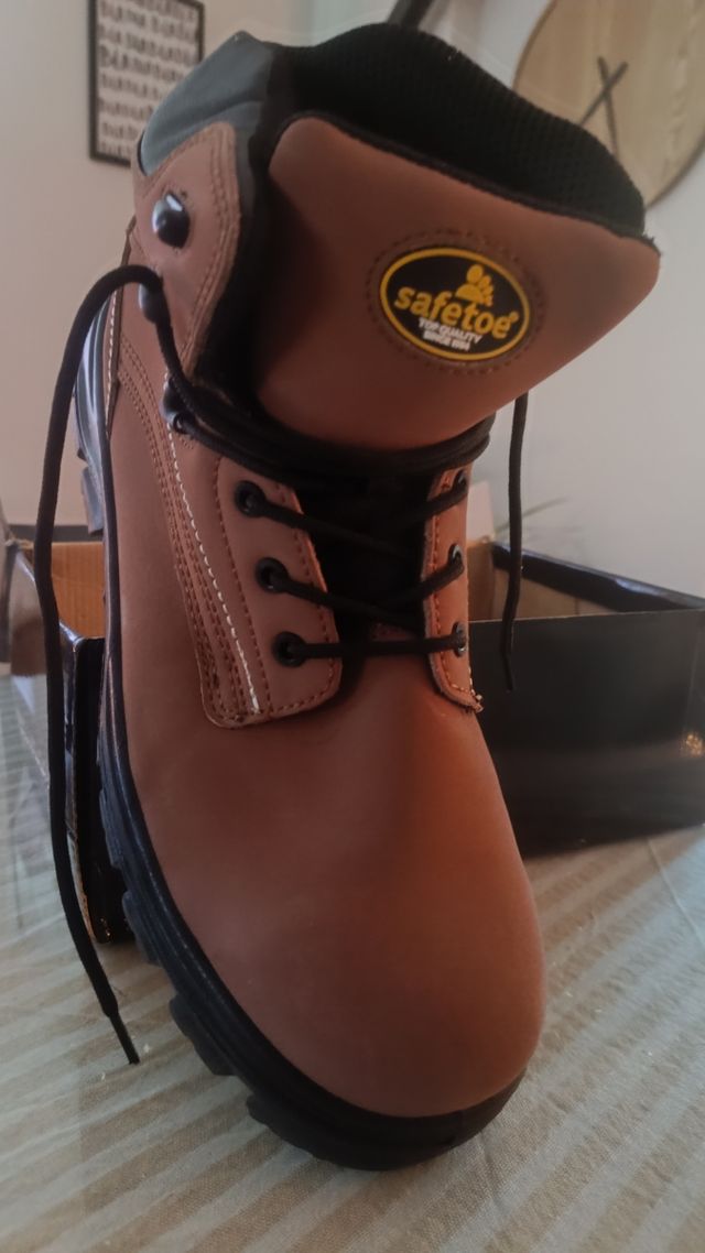 Botas de trabajo Safetoe Marrón