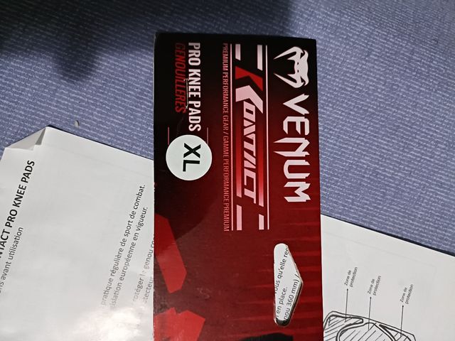 Rodilleras Venum Contact XL