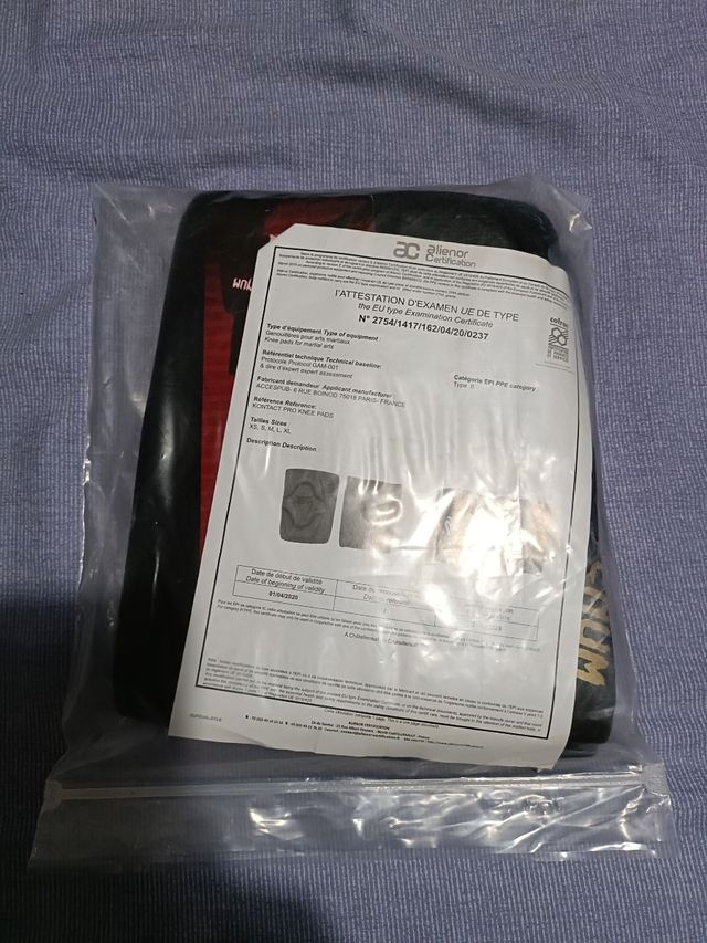 Rodilleras Venum Contact XL