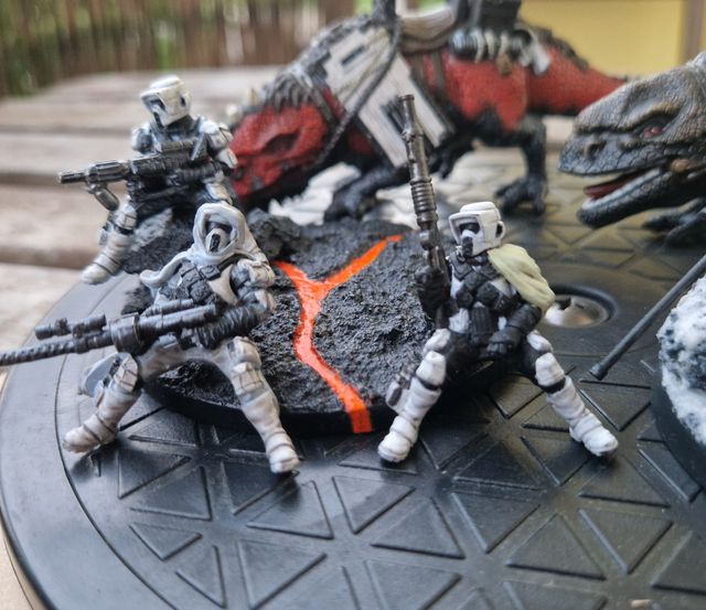 2x Imperial Dewbacks w Riders - Legion Proxies