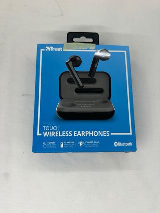 Auriculares inalámbricos Trust negros.NUEVO