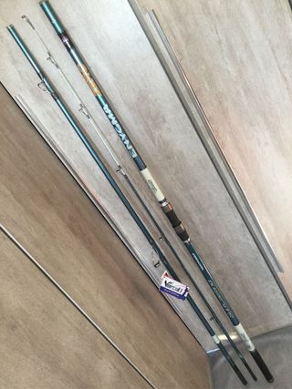 Caña de pesca de Carbono SURF CASTING