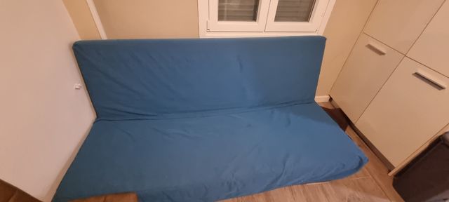 Divano letto blu Ikea Nyham
