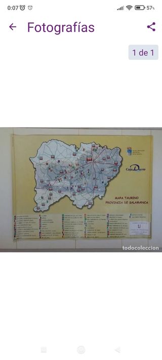 Mapa Taurino Salamanca 1999