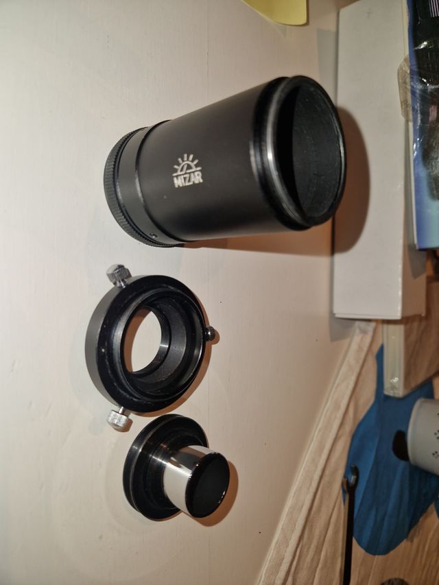 Adaptador cámara telescopio