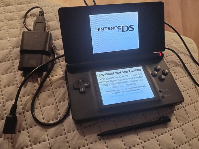 Nintendo DS Lite negra