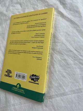 Quién se ha llevado mi queso