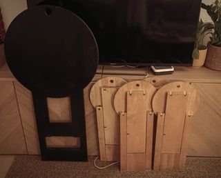 Mesa y 4 taburetes Suzzy Vintage. 80's