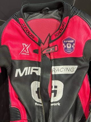 Mono moto piel niño MIR Racing talla 14