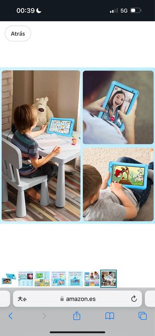 Tablet Infantil 7 Pulgadas Android 13
