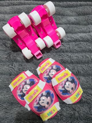 Patines Minnie Mouse Ajustables