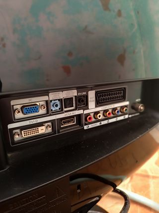 TV Samsung negra