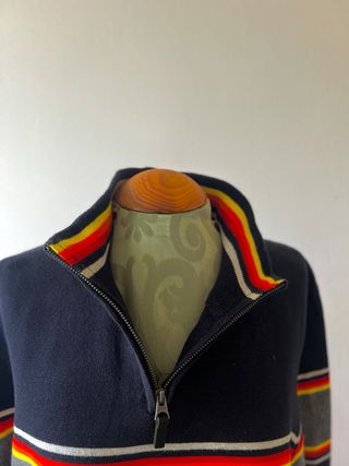 Jersey Superdry - Cuello alto azul