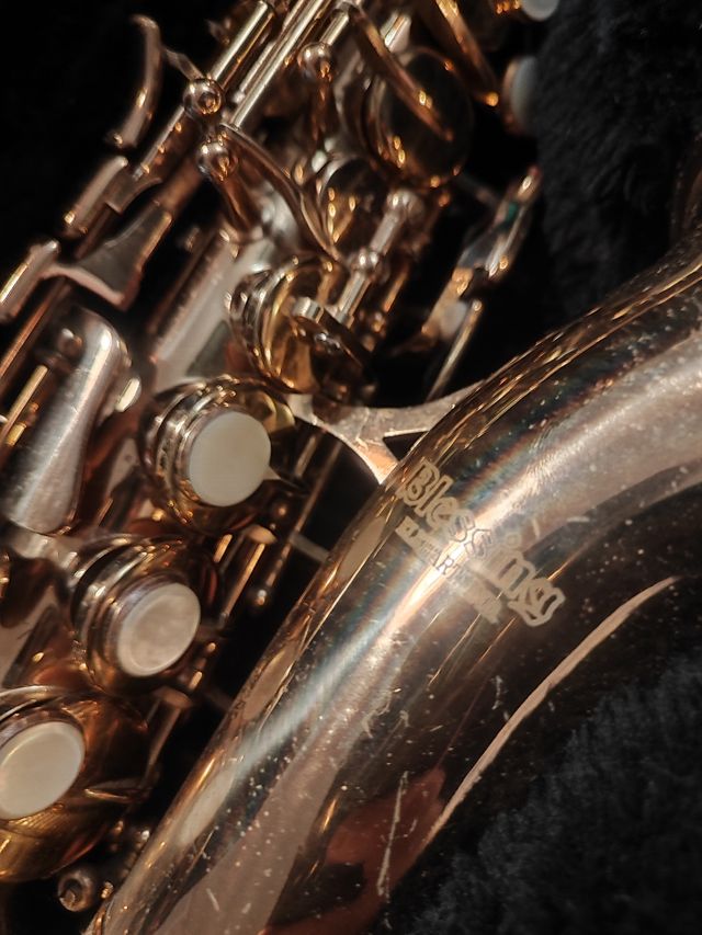 Saxofón Soprano Blessing + Estuche