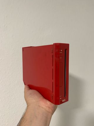 Wii roja Nintendo - Consola