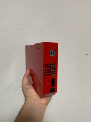Wii roja Nintendo - Consola